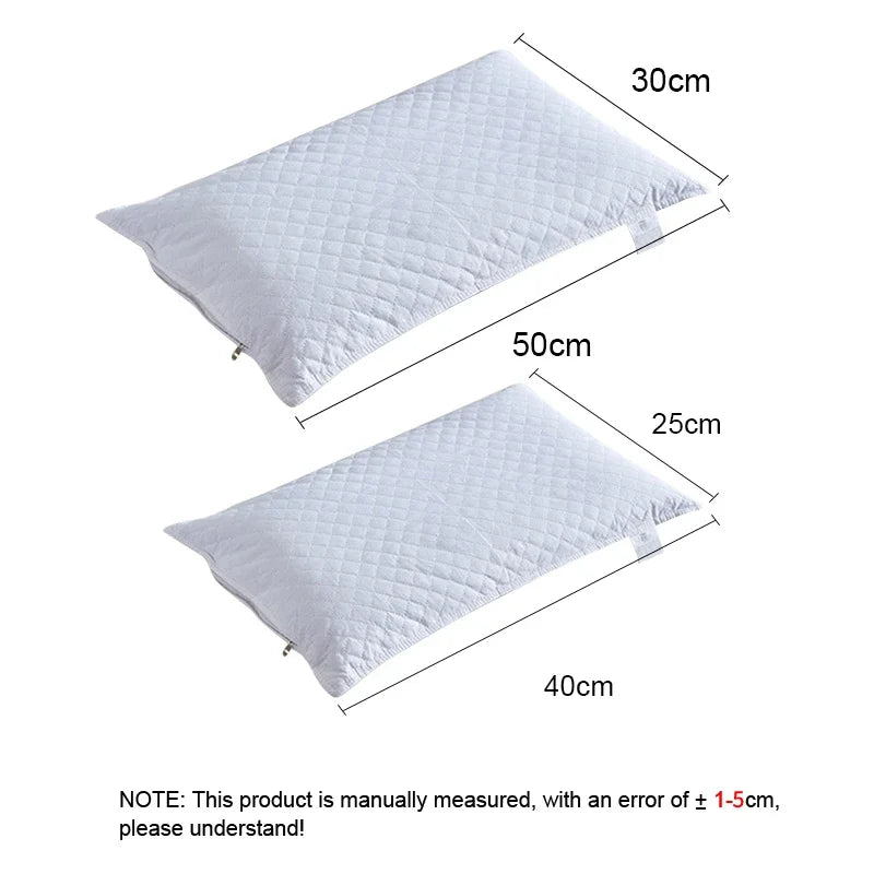 oreiller sarrasin quilt blanc marron coussin massage voyage literie moderne minimaliste