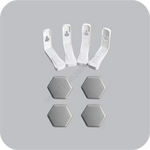 fixations antiderapantes draps housses couettes maison blanc gris modernes minimalistes visibles plastique