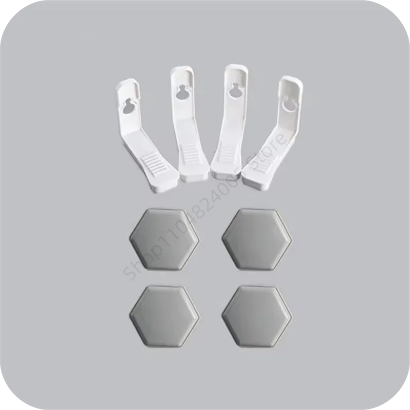 fixations antiderapantes draps housses couettes maison blanc gris modernes minimalistes visibles plastique