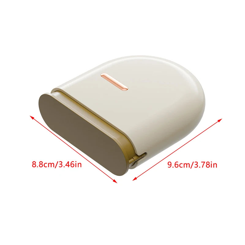 boîte rangement prothèse dentaire moderne beige clair foncé mat opacité nettoyage buccal pince prothèse