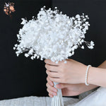 décoration intérieure bouquet fleurs séchées blanches modernes décoration maison anniversaire événements