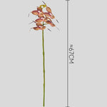 décoration mariage orchidées artificielles 5pcs violet blanc jaune modernes intérieur