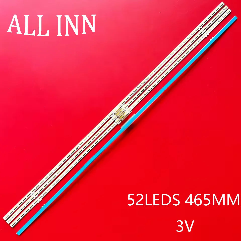 bande led rétro éclairage 52 leds 465 mm blanc moderne connecteurs 3v