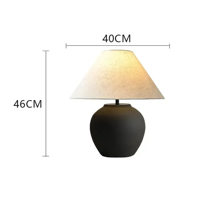 lampe table moderne céramique gris abat jour beige led rechargeable télécommande chambre coucher