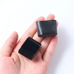 cache pieds moderne noir uni 15mm 20mm 25mm 30mm 34mm 40mm 50mm protection meuble