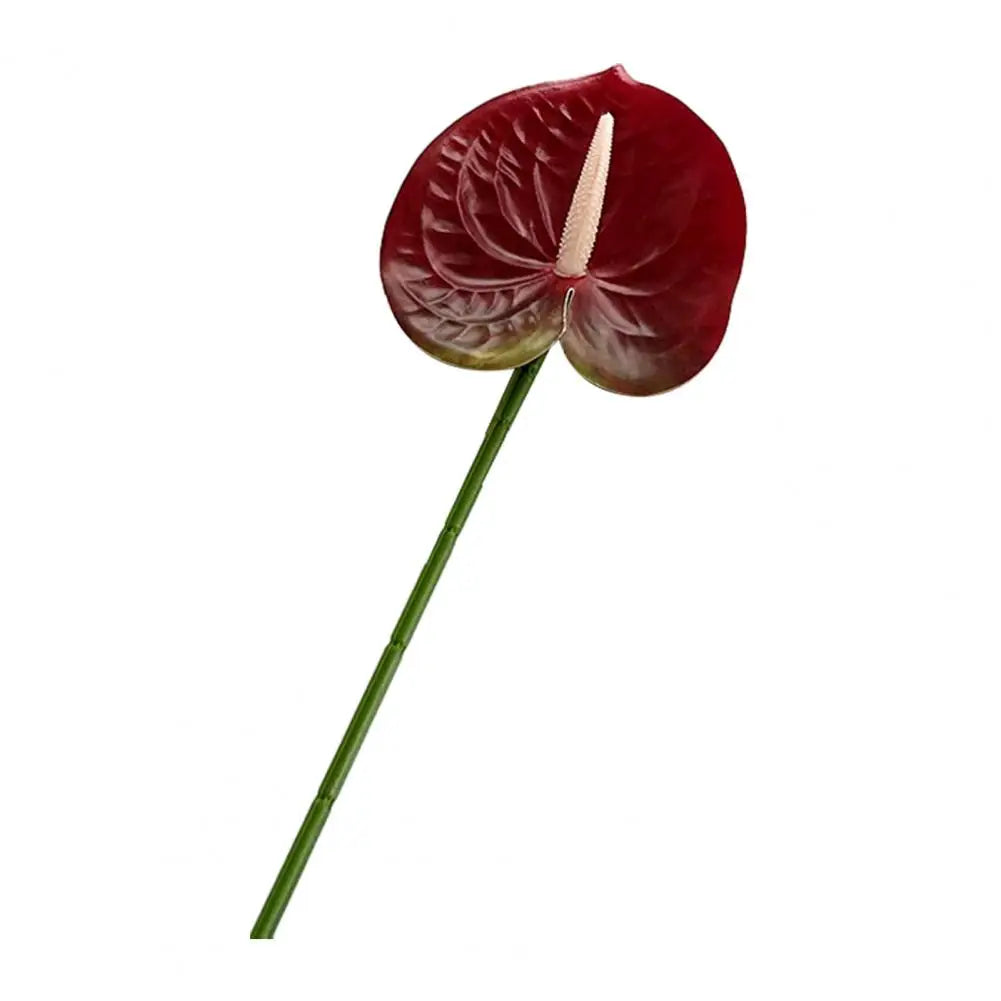 fleurs artificielles vert rouge blanc moderne décoration intérieure bouquets mariage arrangements floraux minimaliste