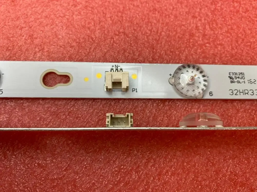 bande led rétro éclairage blanc connecteurs modernes télévision 6v led amandes uniformes opaques