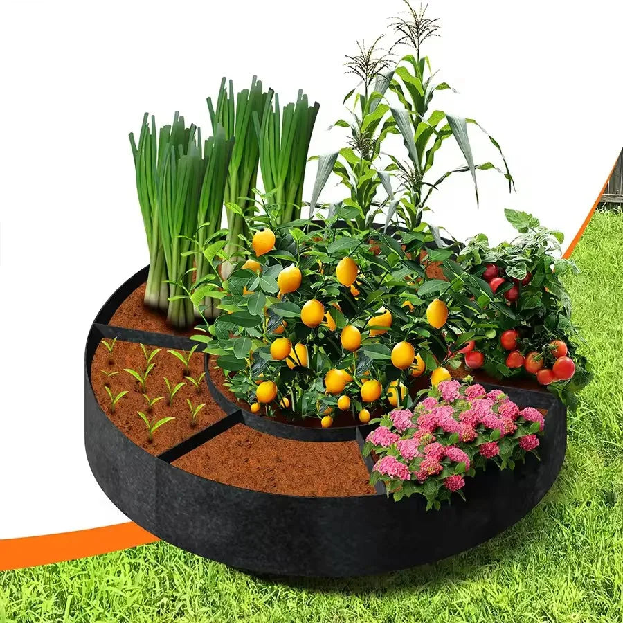 sacs culture plantes fibre végétale jardinage balcons patios terrasse maïs tomates fleurs herbes aromatiques
