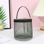 sac main violet rose vert olive maille moderne opacité poignée fermeture glissière setSize small