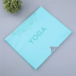 serviette yoga rose bleu mandala motifs floraux moderne 100cm matériaux fibre superfine