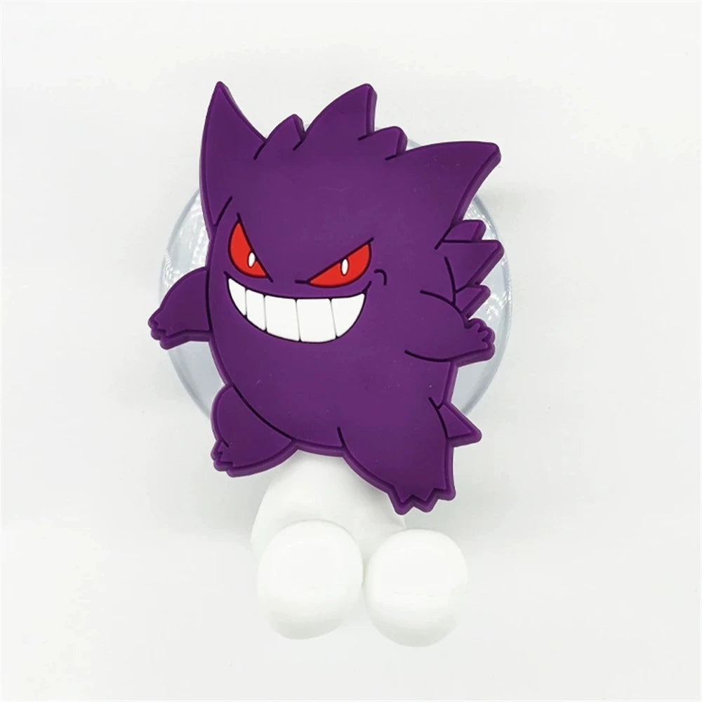 porte brosse dents murale pokemon pikachu squirtle bulbasaur ventouse salle bain