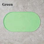 tapis nourriture animaux silicone sécuritaire pliable anti fuites universel beige jaune rose vert moderne