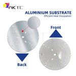 source lumineuse led argentée moderne 36w 120° cci 300ma 108 115v smd2835
