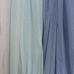 tissu polyester tulle vert clair rose pâle points petits résistance déchirure robe mariage hanfu