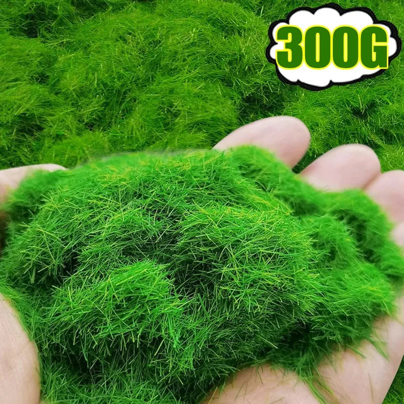 plantes artificielles herbe fine vert réaliste deco extérieur exposition 120g 210g 300g 30g 60g