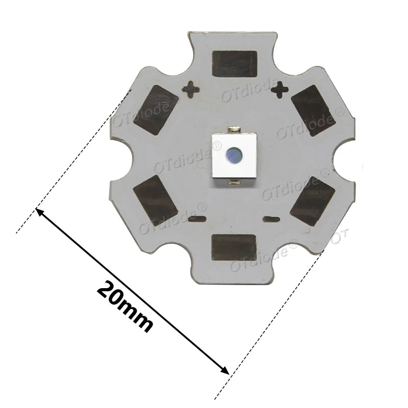 LED chip blanc haute puissance 3W 5W 16mm 20mm PCB moderne
