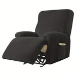 housses fauteuil beige gris bleu marine velours doux moderne confortable machine lavable anneaux fixations