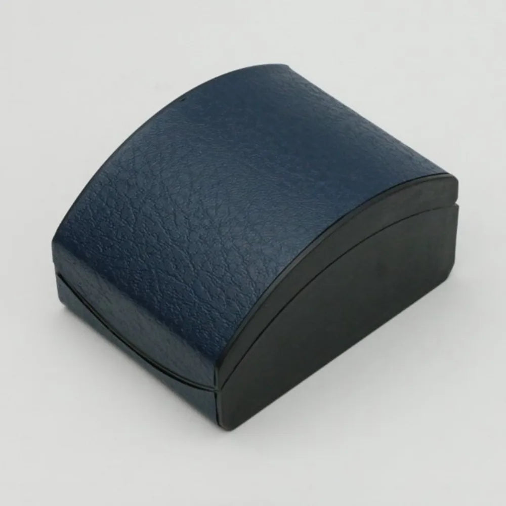 boîte montres simili cuir noir blanc rouge bleu moderne organisation rangement antipoussière usure