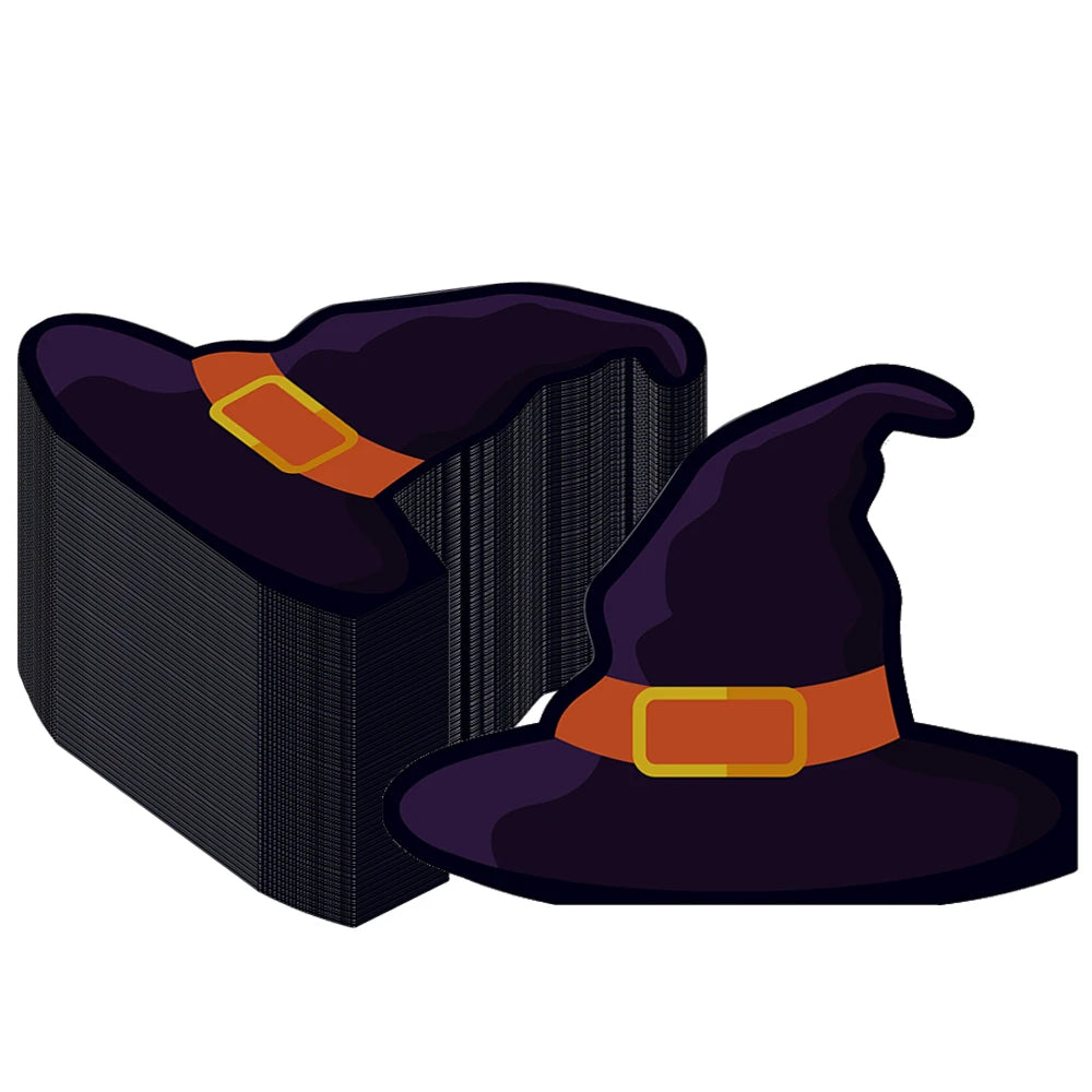 serviettes papier halloween motifs citrouille fantôme crâne main ensanglantée sorcière chauve souris cocktail