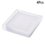 tapis anti glissement silicone transparent protection table machine laver multifonctionnelle portable