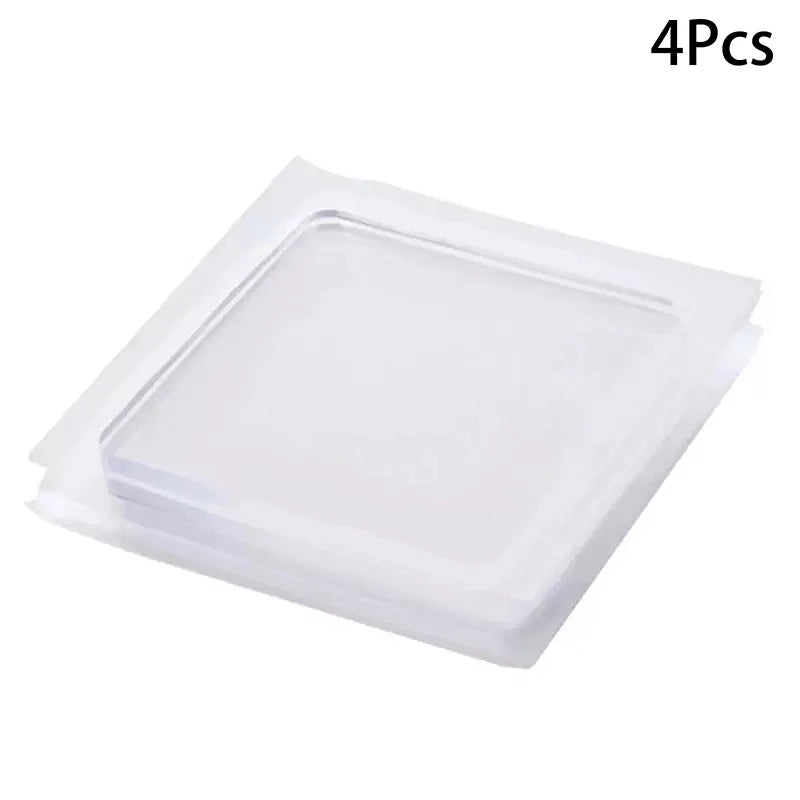 tapis anti glissement silicone transparent protection table machine laver multifonctionnelle portable