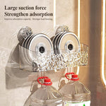 étagères rangement transparentes moderne relief succion mur meuble étagères supports