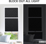film fenêtre noir opalescent adhésif tissé damier moderne intimité thermique uv protection 30x100 cm
