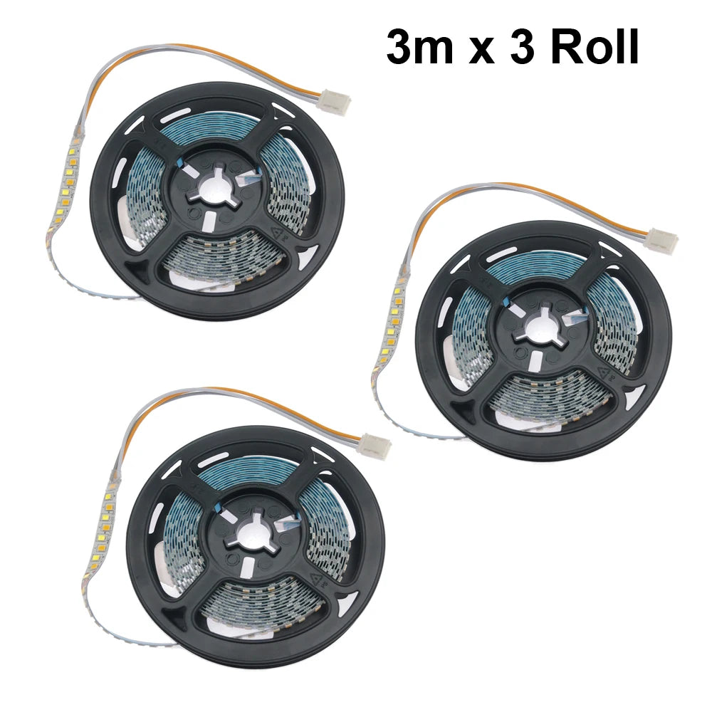 ruban led smd bleu blanc moderne adhésif 200 led mètre 3000k 6500k