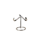 Support bijoux noir argent doré clips base circulaire moderne minimaliste salon respectueux environnement