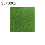 tapis décoration extérieure herbe artificielle vert imitation gazon texturé opalescent animaux miniatures jardin