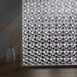 film décoratif fenêtre étoiles moderne adhésif protection uv thermique transparent