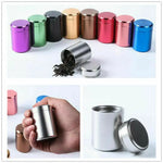 boîtes thé métal violet moderne respectueux environnement stockage organiser diverse utilisation