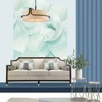 suspension lumineuse moderne fer blanc noir wabi sabi 6000k 4000k 3000k 55cm 65cm