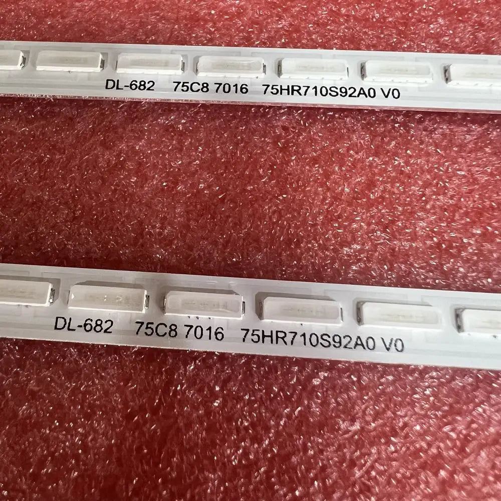 ruban led blanc moderne réutilisable connecteur unique fixations invisibles 80mm