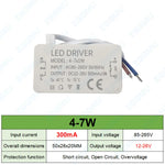 transformateur led blanc moderne adhésif 12w 20w 30w câble connecteurs protection courts circuits