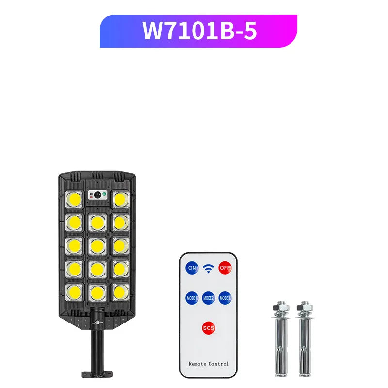 lampe solaire led noir jaune ip66 moderne panneau solaire télécommande rechargeableextérieur