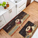 tapis cuisine moderne motif fleurs texturé polyester antidérapant lavable intérieur extérieur