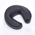 support massage multi position noir simili cuir velcro réglable face bas lit spa maison