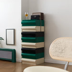 commode tiroirs moderne blanc noir roulettes minimaliste tiroirs organisateur chambre salon