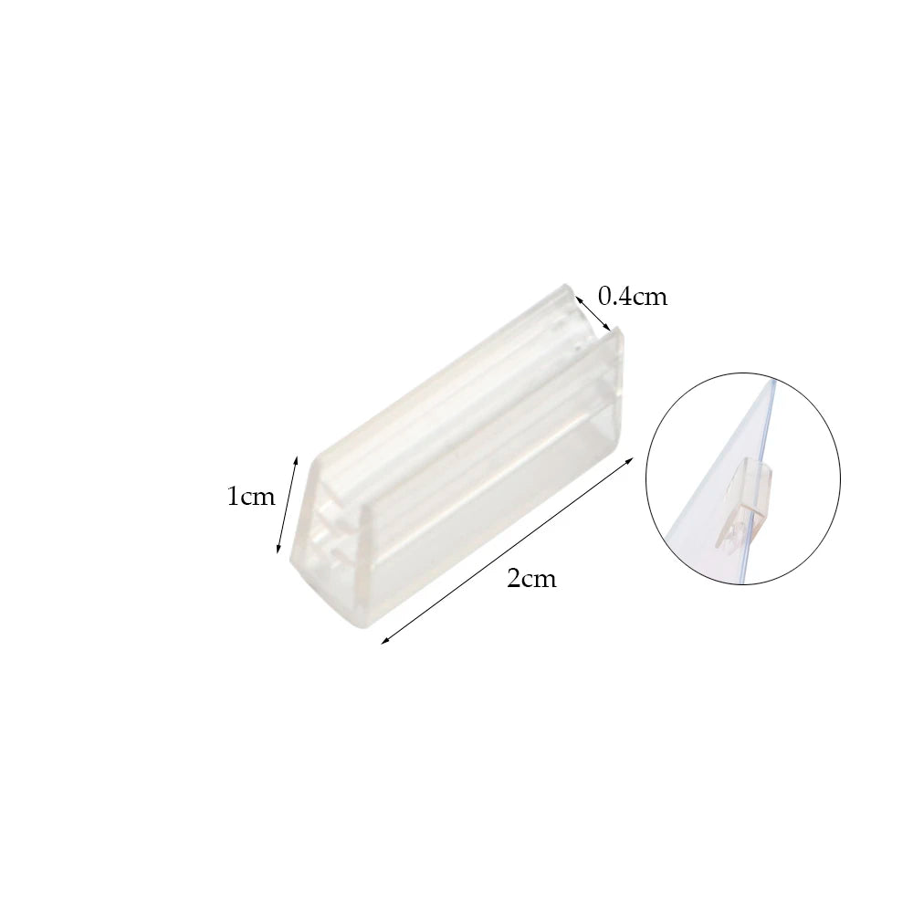 boîte rangement transparente moderne adhésif étiquette sundries sorting tag stockage armoire flexible gripper clip