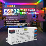 contrôleur led wled app control ws2811 ws2812 ws2813 compatible 360w blanc moderne technologie bricolage