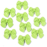 figurines kawaii rubans noues couleur diverse scrapbooking artisanat décoration moderne enfants clips