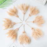 bouquet séché naturel feuilles vertes gris argenté décoration intérieure extérieure festive rustic