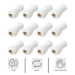 corde stores blancs modernes cm cm bois anneaux boucles rideaux