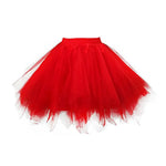 jupette tutu tulle femme classique élastique opaque mini blanc rose violet
