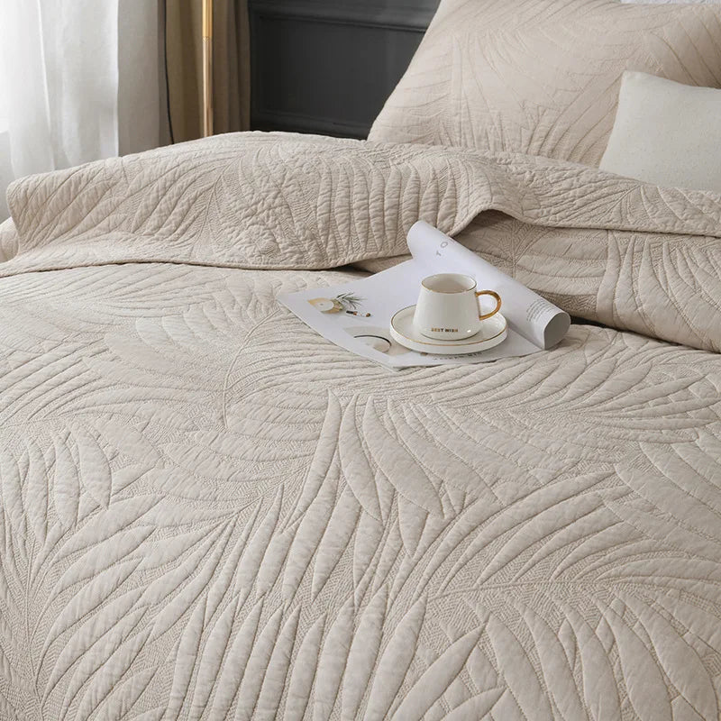 Ensemble de literie boho 3 pièces sur un lit queen