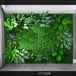 mur végétal artificiel feuillage dense plante décorative jardin extérieur intérieur décoration murale moderne vert