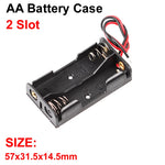 boîtes stockage batteries aa noires clips câbles pratique multifonctionnelle rangement diy 10 emplacements