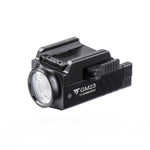 lampe torche tactique rechargeable lumière noire texturée militaire micro usb
