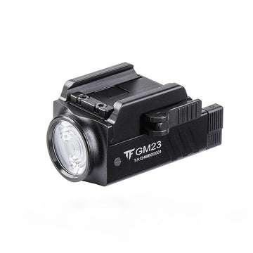 lampe torche tactique rechargeable lumière noire texturée militaire micro usb